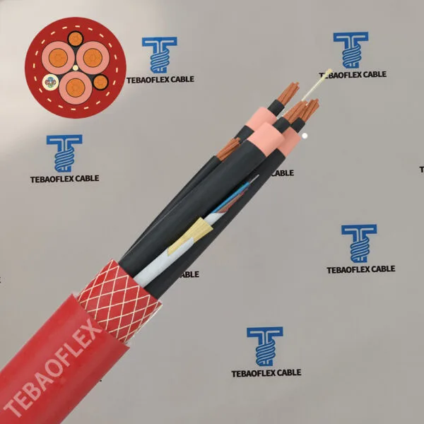 Red rubber medium-voltage mining reeling cable construction reference
