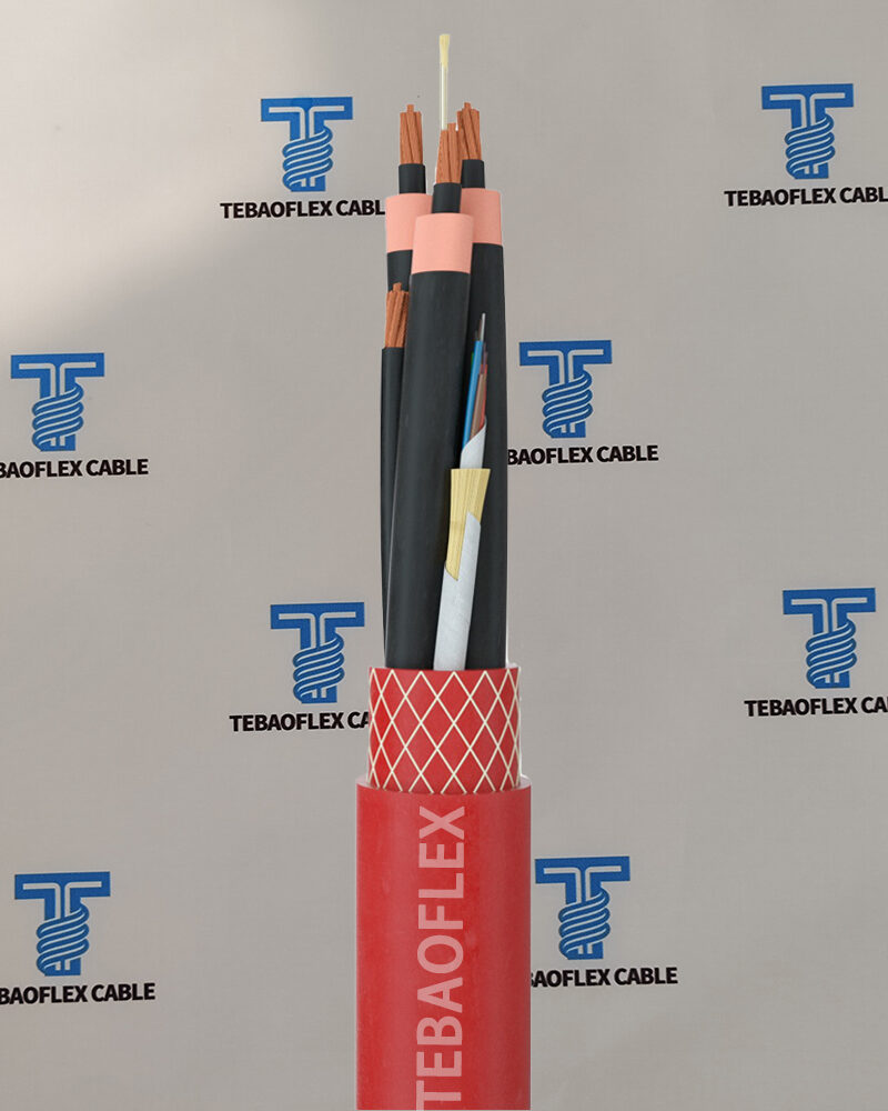 (N)TSCGEWOEU 3+3 Flexible Medium Voltage Trailing Cable