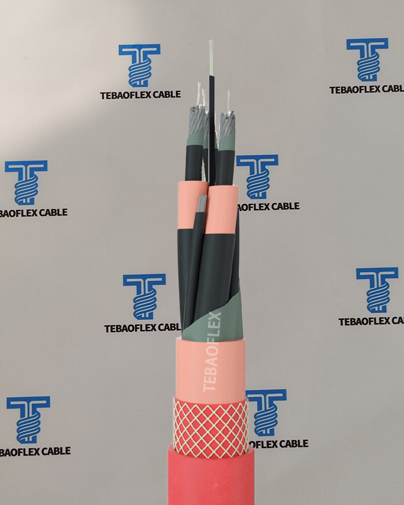 (N)TSCGEWOEU MT PLUS reduced weight medium voltage reeling cable on drum by TEBAOFLEX