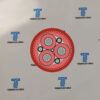(N)TSCGEWOEU MT PLUS (5) Cross section of (N)TSCGEWOEU MT PLUS showing optimized core geometry for reduced diameter