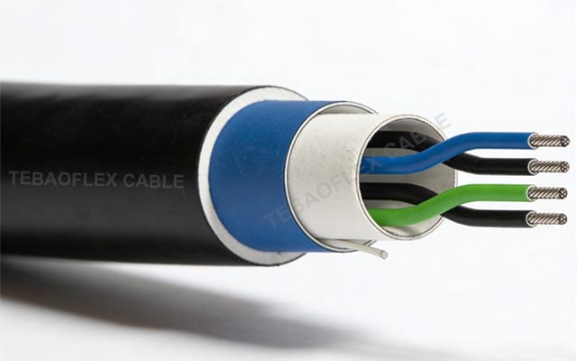 TEBAOFLEX shielded instrumentation cable