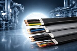 Flat shielded cables YCFLY YFLCY KYCFLY and KYFLCY EMC for power control and signal transmission