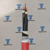 (N)TSCGEWOEU EMV FC 3.6/6kV frequency converter cable on wooden drum by TEBAOFLEX