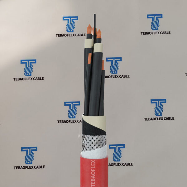 (N)TSCGEWOEU EMV FC 3.6/6kV frequency converter cable on wooden drum by TEBAOFLEX