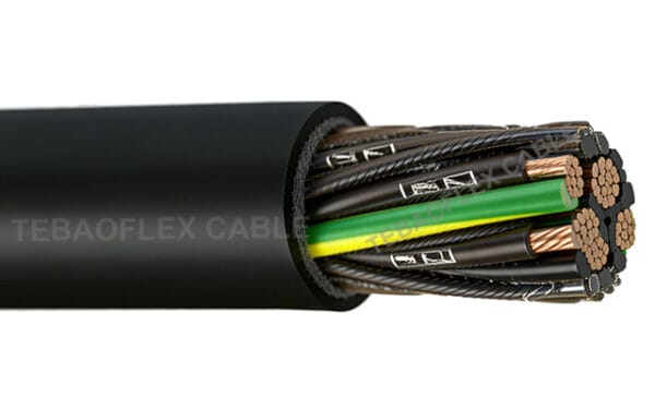 jz-500-pvc-control-cable-tebaoflex TEBAOFLEX JZ-500 PVC control cable for machine tools and industrial control systems
