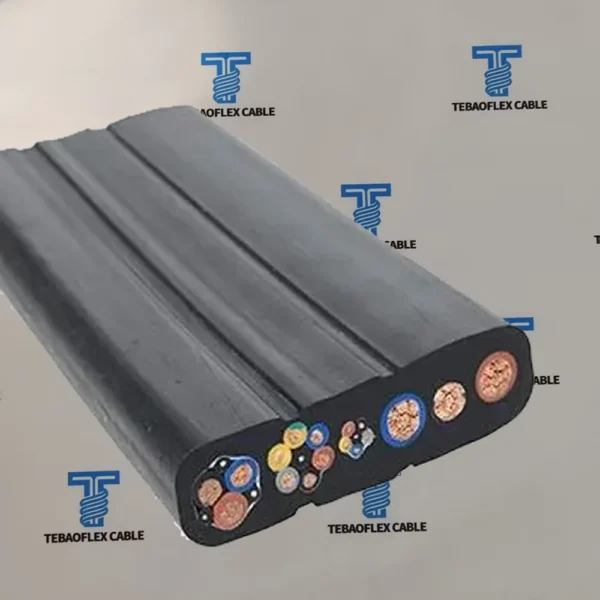 kyflcy-flat-emc-festoon-pvc-cable-tebaoflex TEBAOFLEX KYFLCY flat EMC festoon PVC cable for crane and hoist systems