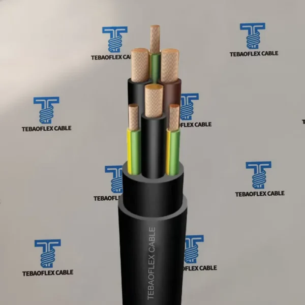 (N)GRDGÖU 0.6/1kV rubber festoon cable for crane systems - TEBAOFLEX
