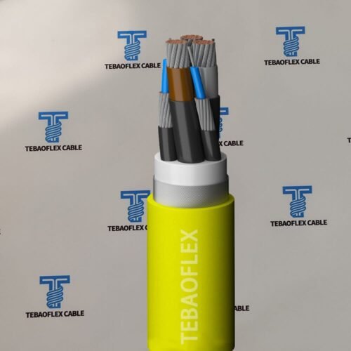 NSSHCGEOEU MV reeling cable with twin control pairs and monitoring conductors by TEBAOFLEX