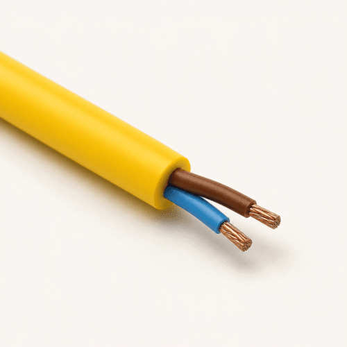 AS Interface LSZH CPR B2ca Round Automation Cable TEBAOFLEX TEBAOFLEX AS-Interface LSZH CPR B2ca round automation cable with brown and blue copper conductors