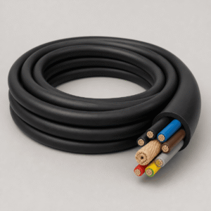 Construction Lift-T Cable with flexible PVC construction and sisal support cord