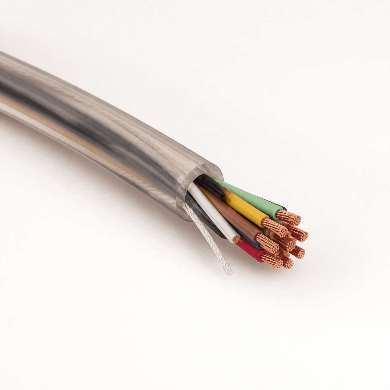 Extra flexible PVC reeling cable for industrial applications