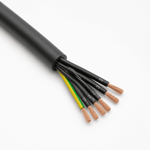 FD 05855 P Unshielded TPE-PUR Servo Cable FD 05855 P unshielded TPE-PUR servo cable for flexible industrial automation
