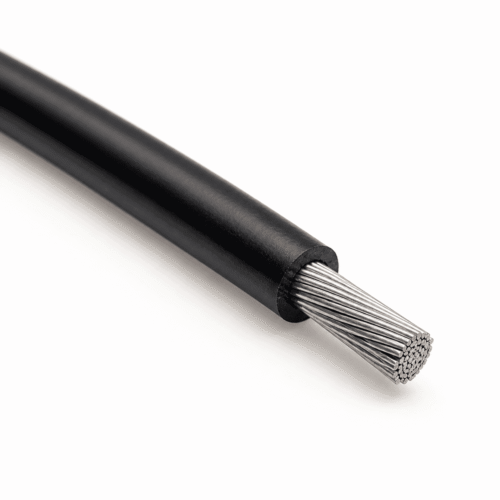 High-Temperature Igniter Wire Fluoropolymer Jacket TEBAOFLEX TEBAOFLEX 25kV high-temperature igniter wire with fluoropolymer jacket and nickel-plated copper conductor