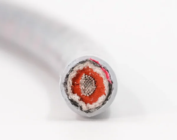 Igniter Flare Stack Cable 25kV TEBAOFLEX Cross-section of TEBAOFLEX 25kV igniter flare stack cable with high-temperature insulation