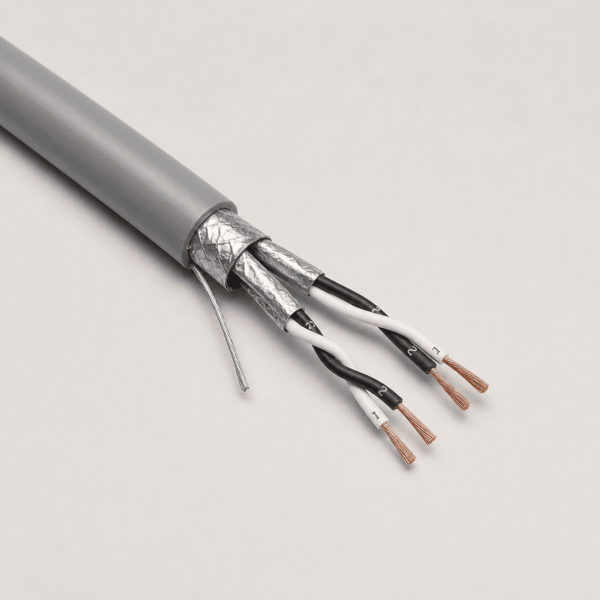 IS OS IS+OS PE PVC shielded instrumentation cable with screened pairs and overall foil shield