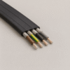 (N)GFLCGÖU screened flat festoon cable for cranes and conveyors (N)GFLCGÖU screened flat festoon cable with four EPR-insulated copper cores and tinned copper braid screen