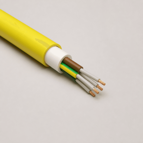 (N)SHÖU O-J 0.6/1kV Mining Flexible Cable (N)SHÖU O-J 0.6/1kV yellow rubber mining flexible power cable with copper conductors