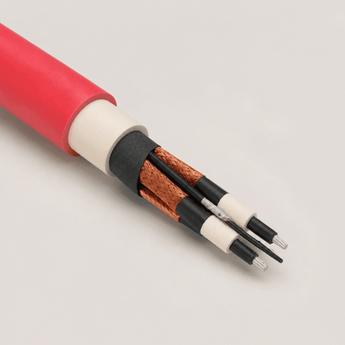 (N)TSCGECEWOEU 6/10kV Submersible Mining Cable (N)TSCGECEWOEU 6/10kV screened submersible mining cable with red rubber sheath and copper braid screens