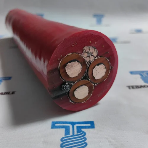 NTSCGEWOU 300m Submersible Medium Voltage Cable TEBAOFLEX TEBAOFLEX (N)TSCGEWOU 300m submersible medium voltage cable with EPR insulation and CM rubber sheath
