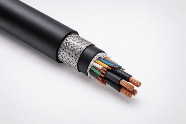 P1209 braided shielded composite power and control cable P1209 braided shielded composite power and control cable with tinned copper braid screen