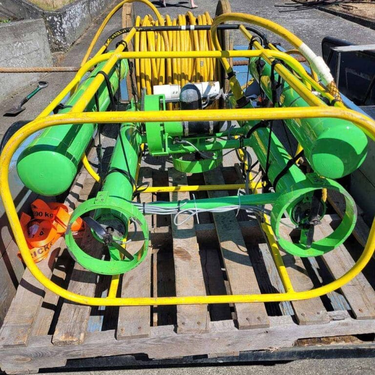 ROV cable used for marine inspection and underwater equipment