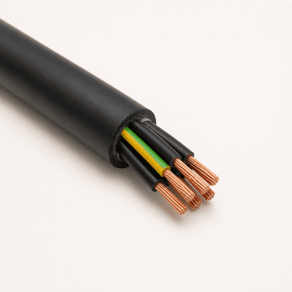 S07BQ-F PUR Flexible Rubber Cable S07BQ-F black PUR flexible rubber cable with fine-stranded copper cores for construction tools
