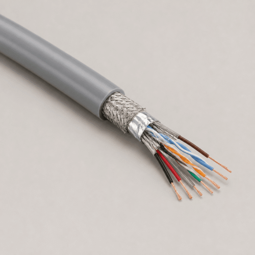 SL 803 C PUR incremental feedback cable with screened twisted pairs for servo control