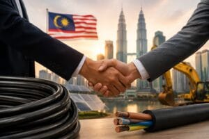 TEBAOFLEX partnership with a Malaysian customer for H07RN-F cable solutions