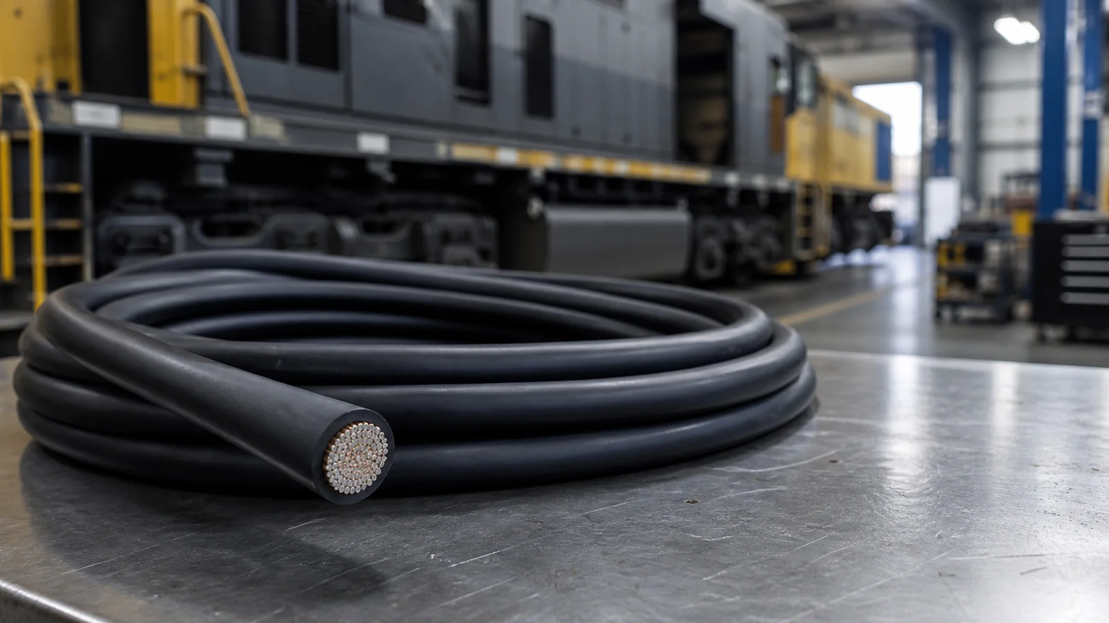 What is DLO cable: flexible single-conductor power cable with a fine-stranded copper conductor