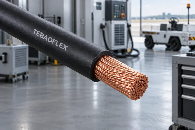 DC cable voltage drop and conductor sizing for industrial power systems