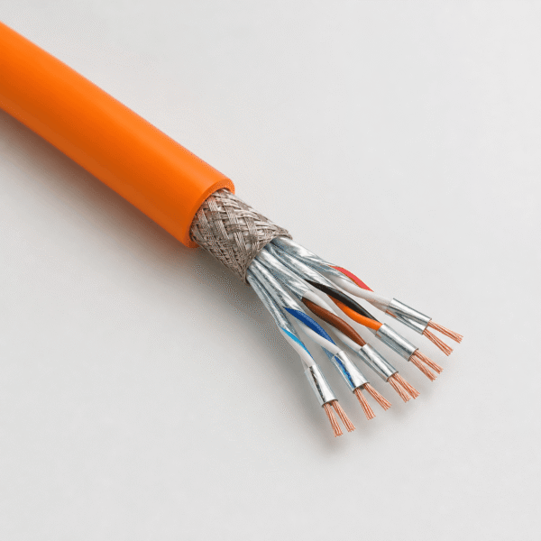 EFK Feedback-CP(i) screened PUR encoder and resolver feedback cable for drag chains