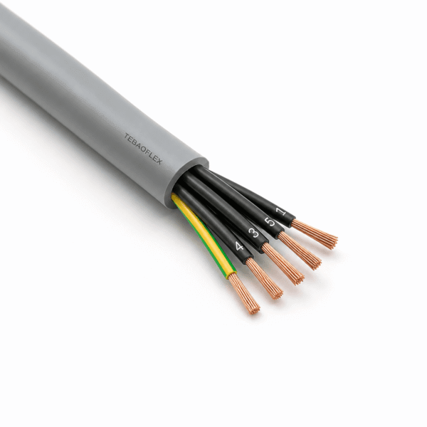 JZ-500 PUR Control Cable 300/500 V JZ-500 PUR Control Cable 300/500 V with TEBAOFLEX marking and exposed control cores