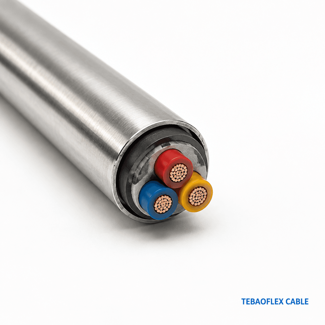 Multi-conductor TEC downhole instrumentation and power cable