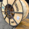 NTSCGEWCUEUS 6 10 kV cable shipping drum TEBAOFLEX 6/10 kV water-resistant flexible cable packed on a wooden shipping drum