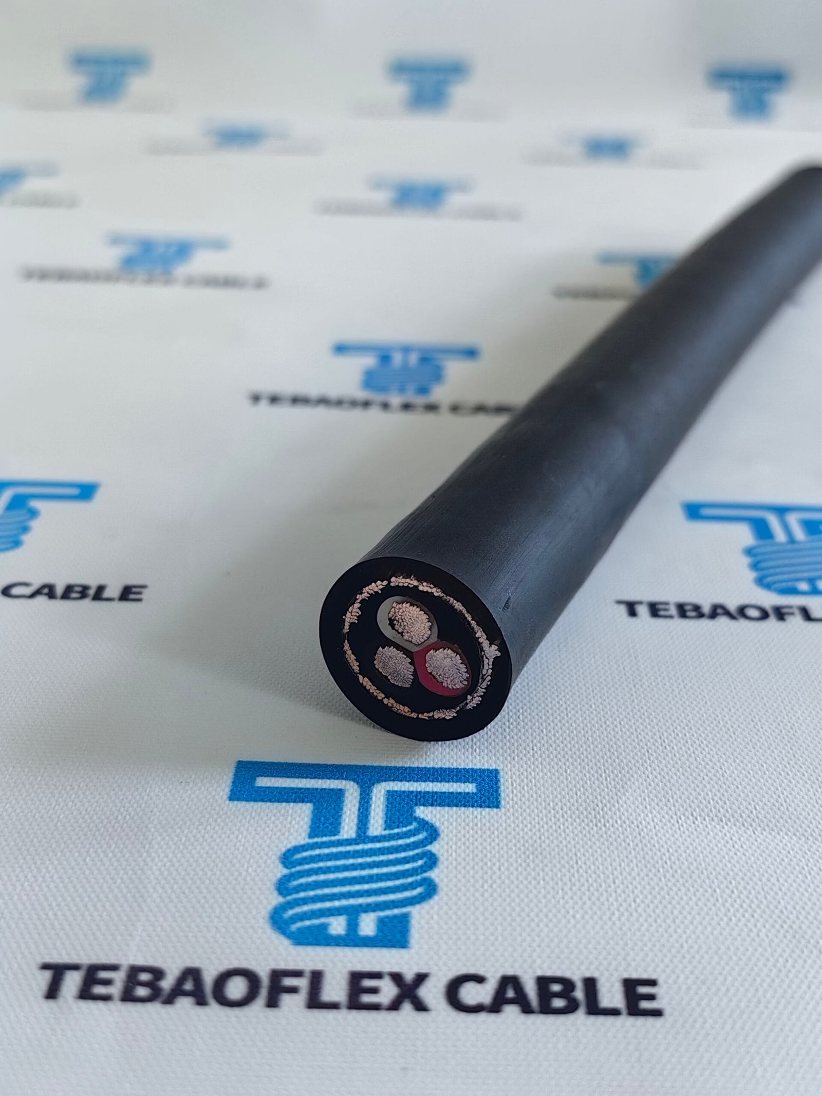 RFOU 3x6 cable sample documented for a Guyana project