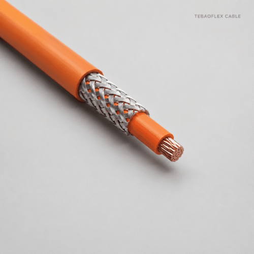 S200XL ISO 19642-9 200°C Shielded XLFE Cable S200XL ISO 19642-9 200°C shielded XLFE high-voltage cable with braided copper screen