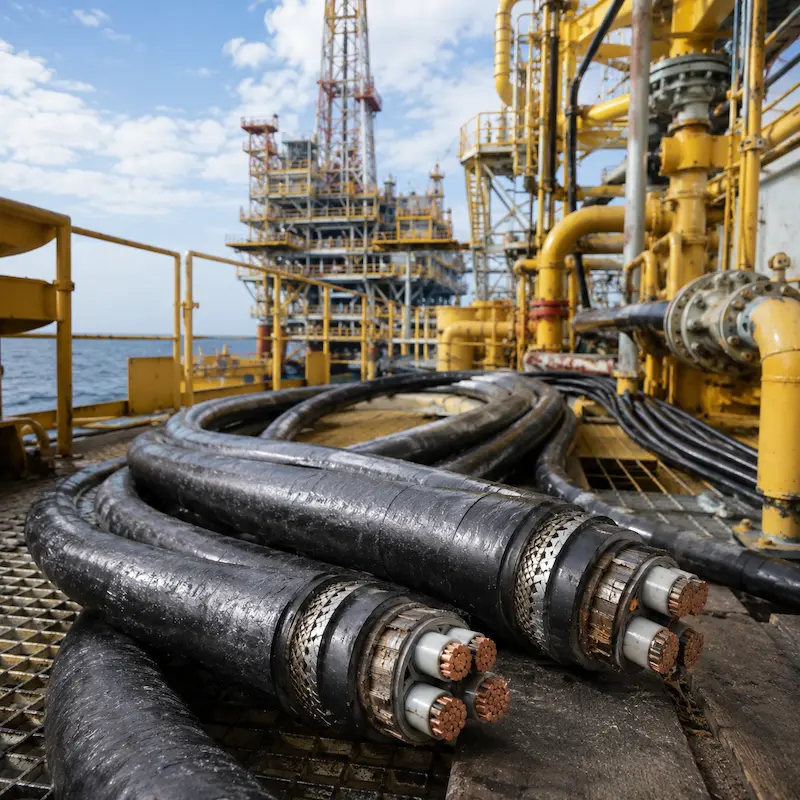 TEBAOFLEX offshore cable for oil and gas applications