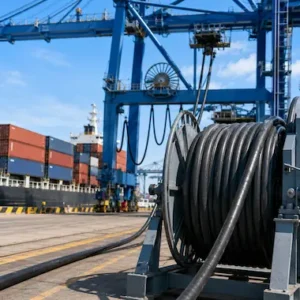 TEBAOFLEX reeling cable for port crane applications