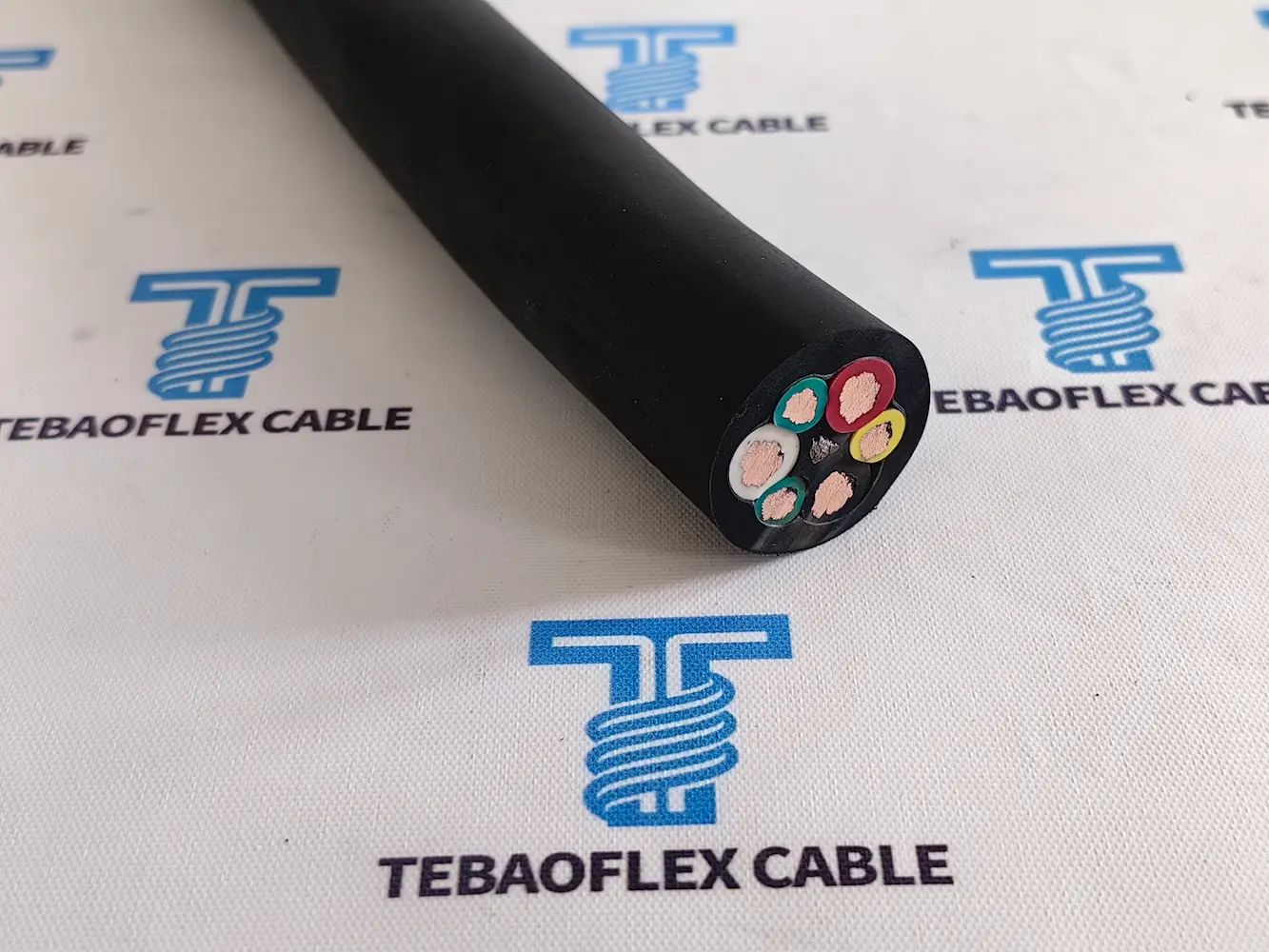 Type G-GC 2kV mining power cable with reinforced TSE jacket