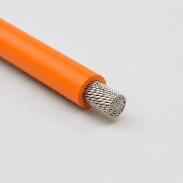 Type P 2kV Single Conductor Marine Power Cable Orange Type P 2kV single conductor unarmored marine power cable with flexible tinned copper conductor