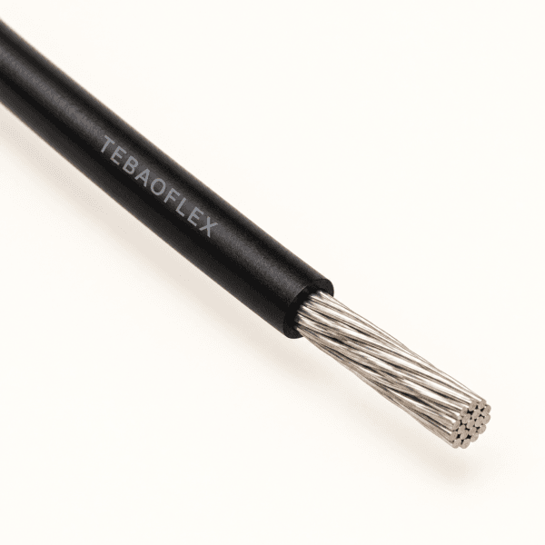 UL 10393 PTFE 250°C 600V High Temperature Wire UL 10393 black PTFE insulated wire with nickel-plated stranded copper conductor