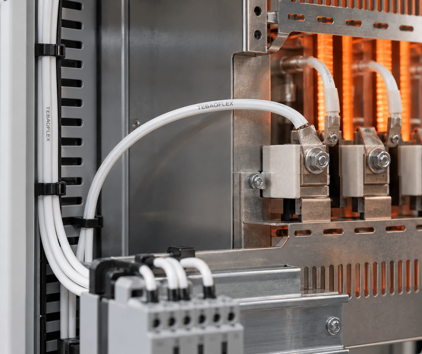 PFA high-temperature wire used for compact appliance and electronic internal wiring