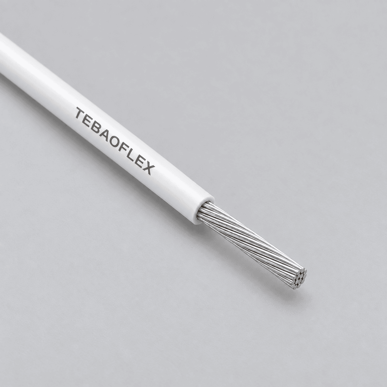 UL 1180 300V 200°C PTFE high-temperature wire with silver-plated copper conductor