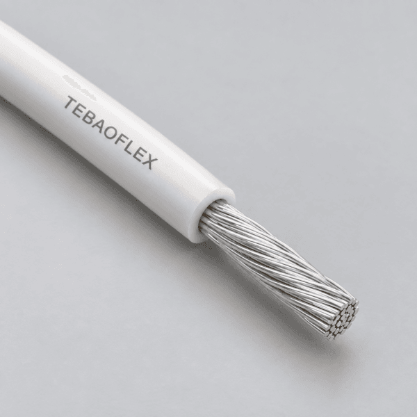 UL 1199 600V 200°C PTFE High-Temperature Wire UL 1199 600V 200°C PTFE high-temperature wire with exposed silver-plated stranded copper conductor