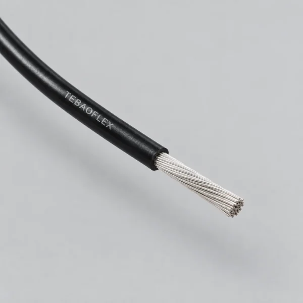 UL 1213 PTFE hook-up wire with stranded silver-plated copper conductor