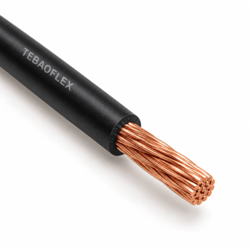 UL 3287 XLPE 105°C 600V High Temperature Wire UL 3287 single-core black XLPE insulated wire with stranded copper conductor