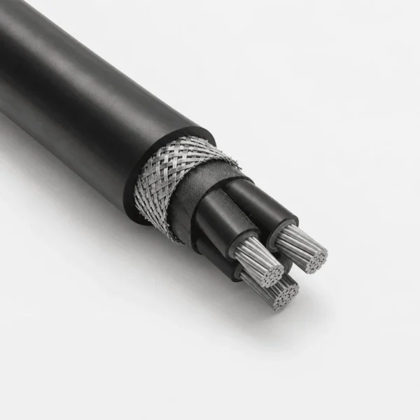 RFOU 0.6/1kV offshore marine power cable with EPR insulation, tinned-copper braid and black SHF2 EVA sheath