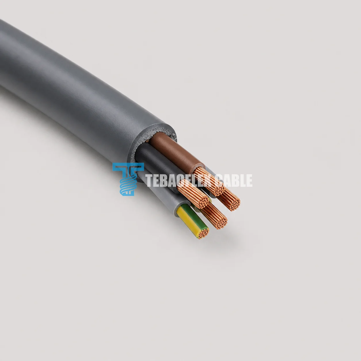 S1BZ5-F PUR cable product cross-section