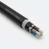 MGM-111-T320-321 Turkish TTK MGM Underground Mining Cable Studio Image TEBAOFLEX MGM 111 Type 320 and Type 321 1900/3300V flexible EPR insulated tinned copper/nylon braid screened pliable steel wire rope armoured PCP mining cable