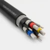 SANS 1520-1 Type 61B Flexible Copper Screened Mining Cable 0.64/1.1kV TEBAOFLEX SANS 1520-1 Type 61B 0.64/1.1kV flexible copper screened mining cable with black RS 6 polychloroprene sheath, open nylon reinforcement braid, three 80% tinned copper braided screened RD 3 EPR power cores with strippable semi-conductive screen, and three interstitial pilot cores